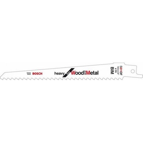 Bosch S 611 DF Heavy lama per sega bi-metal 150 mm
