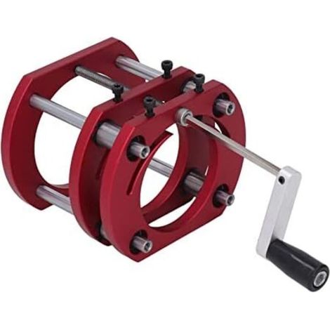 Table de fraisage pour défonceuse, table de défonceuse, base de levage en acier inoxydable avec 4 mâchoires, pour le travail du bois, système de levage précis, prend en les (1/4)