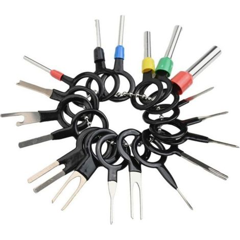 - Kit de 660 bornes de câblage électrique automobile de 1 à 6,3 mm avec outils de démontage pour la réparation des faisceaux (1/5)