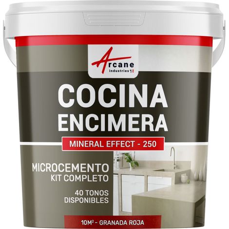 Microcemento cocina: para encimera y suelo de la cocina