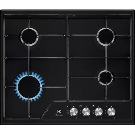 Piano cottura a gas da 60 cm con 4 fuochi - KGS6424K - Electrolux