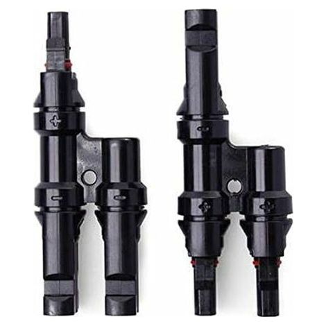1 Paire Panneau Solaire T/Y Branche Connecteurs câble répartiteur Coupler MMF et Ffm Fil de Branche 1000 pcs (1/5)