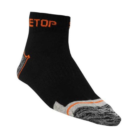Calcetines tobilleros, refuerzo talón en cordura, (par) Trekk-x SAFETOP 37/42