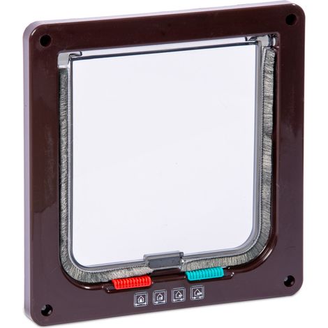 K&F Cat Door 4-marroni posizioni 19,2 cm A: 20 cm