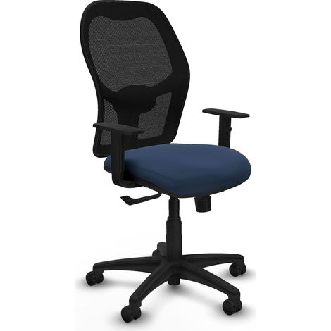 Sedia da ufficio piqueras y crespo Alocén blu marina sintetico (1/2)