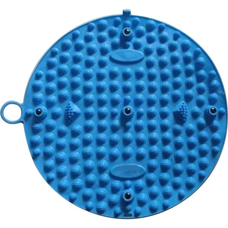 Tapis De Massage Des Pieds Masseurs de Pieds Manuels Coussin de Réflexologie Plantaire Tapis de Pression Des Pieds Tapis(Bleu)