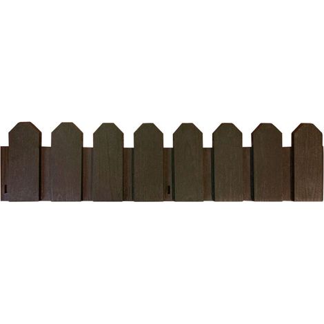 BORDURA DE JARDIN SIERRA BORDER 0.20X0.80 M MARRON NORTENE (1/2)