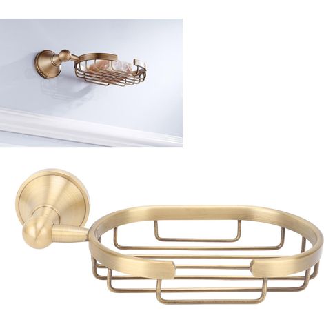Badezimmeraccessoires im europäischen Stil aus antikbronze: Seifenschale, Seifenablage (1/5)