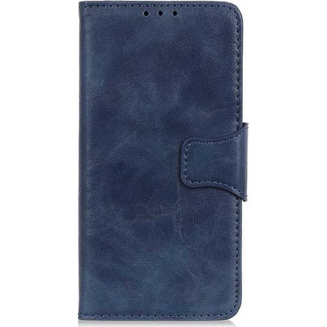 Étui portefeuille pour Motorola Moto G 5G - Bleu - Coque avec rangement cartes (1/5)