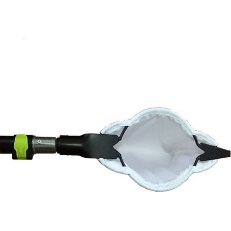 Cueilleur de fruits, tête légère, panier de récolte, tête de cueillette de fruits, lame en V, outil de cueillette de fruits avec grand sac élastique pour la cueillette des fruits