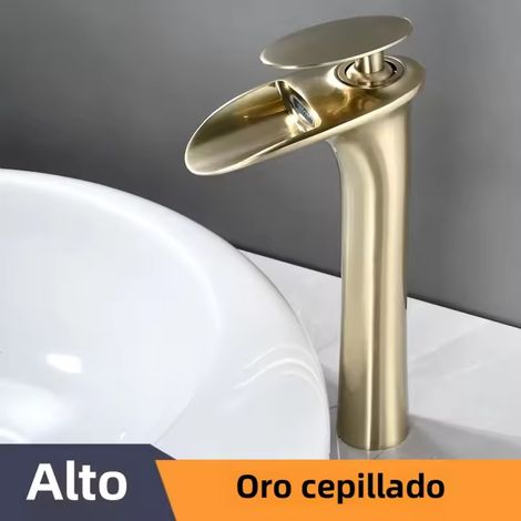 Bathroom faucet, ceramic finish, hot and cold water faucet, single bracket installation (1/5)
