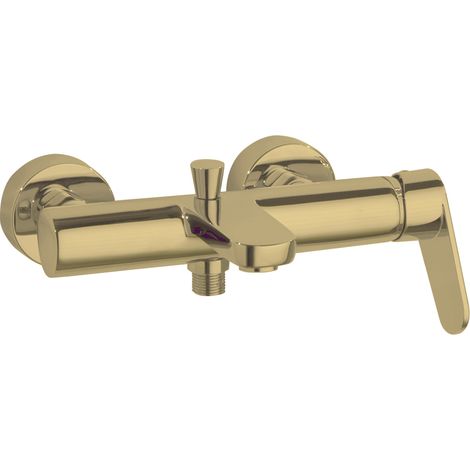 Mitigeur bain douche ALEXIA Or Brossé - 360501SOC