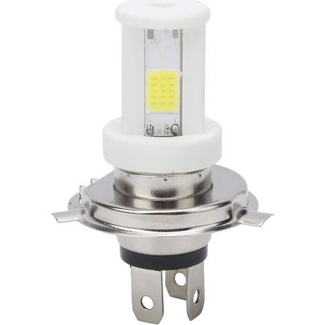 Ampoule de Phare LED, H4 LED Ampoule de Phare de Moto Faisceau Haut/Bas Lumière Blanche 1080LM 6500K Lampe Avant de Moto-Karteo (1/4)