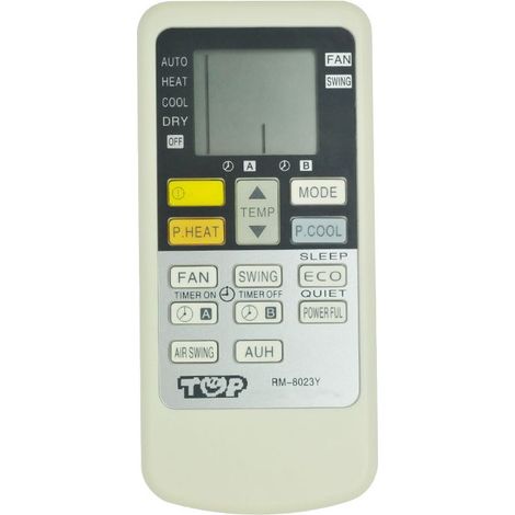 Geeignet für die meisten Universalfernbedienungen für Panasonic RM8023Y Klimaanlagen - (1/4)
