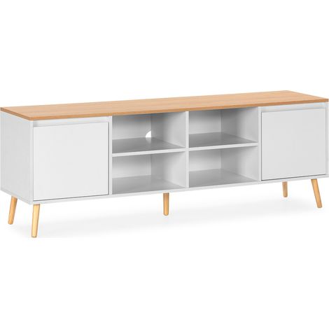Mueble Tv Desi 2 puertas color Blanco (1/5)