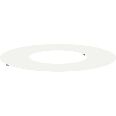 Convient aux anneaux d'arbres plats, acier blanc Ø30/60 cm (1/5)