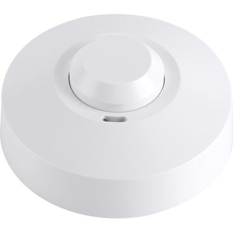 GOTOTOP 5.8GHZ Interrupteur de lumière Intelligent 360 degrés Radar capteur à Micro-Ondes détecteur de Mouvement pour Placard sous-Sol Garage Salle de Bains allée escaliers(Type 3).