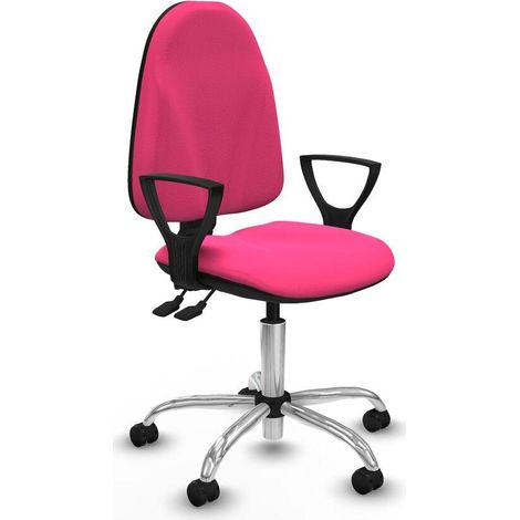 Piqueras y Crespo BFN05RF Chaise de bureau rose ergonomique