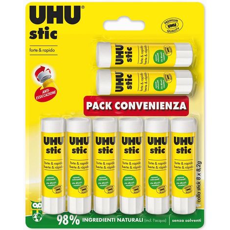 UHU Stic Colle, 8 x 8.2 g (1/3)