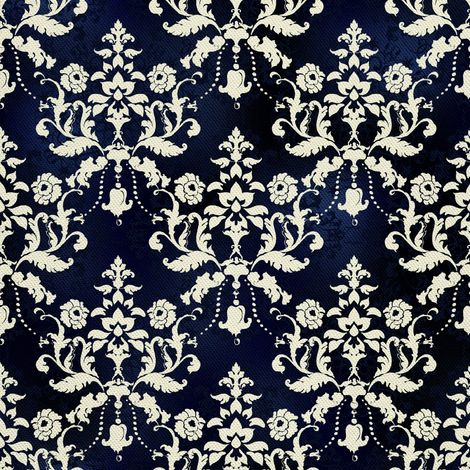 Outdoor dekostoffe oxford - Motiv Damast-Blumenmuster I DX459 (1/5)