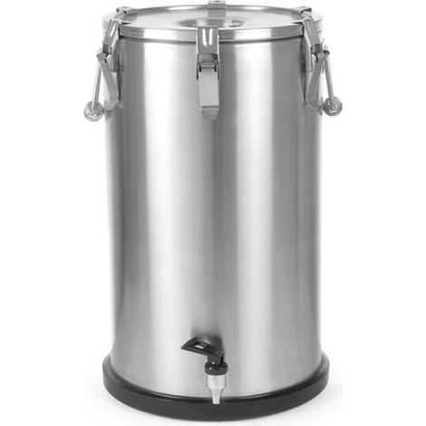 Termo de acero con grifo para transporte de alimentos 35L - Hendi 710326 (1/5)