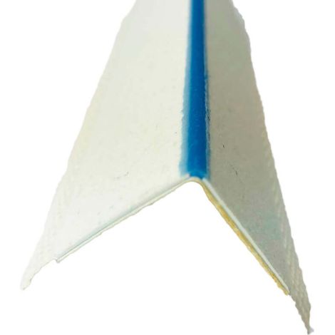 Strait-Flex Kantenprofil IS-300, 90 Grad Winkel Weiß 50 Stück á 274cm hoher Kantenschutz, für Innenkanten im Trockenbau, einfache Montage (1/5)
