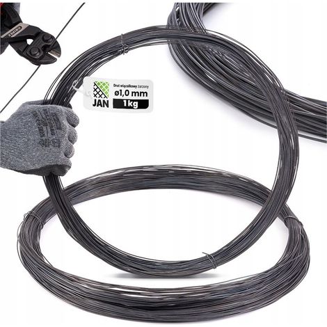 Fil d'armature recuit 1,0 mm 160 m 1 kg pour armature (1/5)