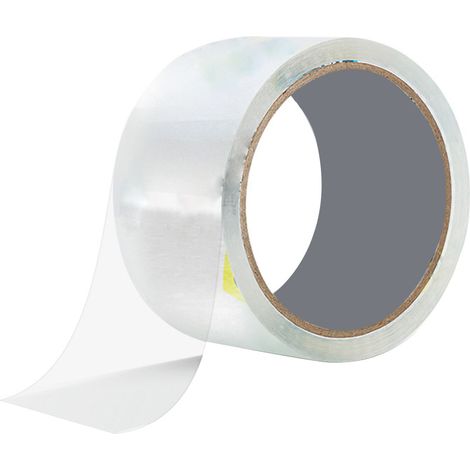 40 Yards (36,6 m) und 1,9 Zoll (4,8 cm) breites, transparentes Klebeband, ideal zum Verpacken, Reparieren und Abdichten. (1/5)