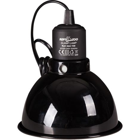 Portalampada Repti-Zoo con paralume per lampadina da 75W (1/5)