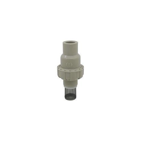 Clapet anti retour aspiration antiretour pvc 20 25 32 40 50 63mm clapet crepine a boule clapet pied plomberie pompe piscine (1/5)