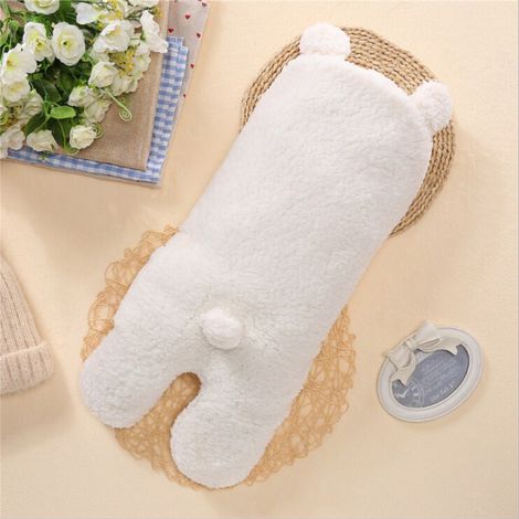 Couverture bébé, sac de couchage, ultra-doux, adorable forme d'ours en peluche, couverture en peluche pour l'hiver et l'automne, beige, taille unique. (1/5)