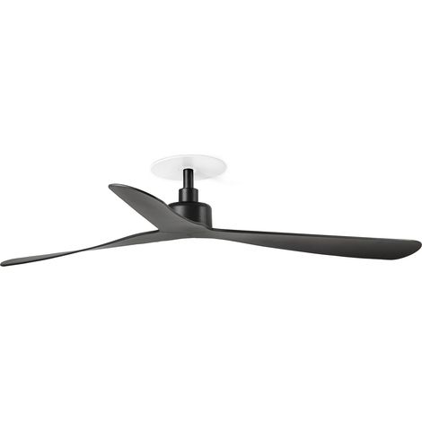 ROCKER RECESSED L Ventilator schwarz/schwarz