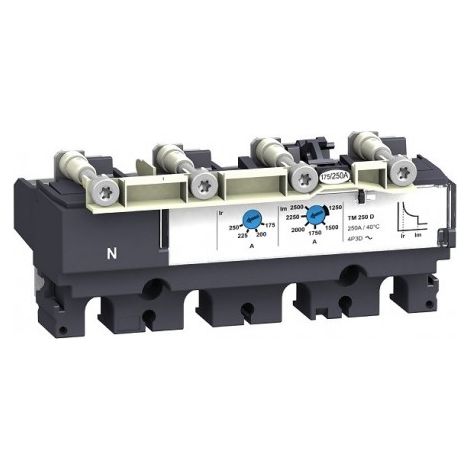 Declencheur tm25d 4p3d pour disjoncteur NSX100-250 Compact NSX SCHNEIDER ELECTRIC LV429046
