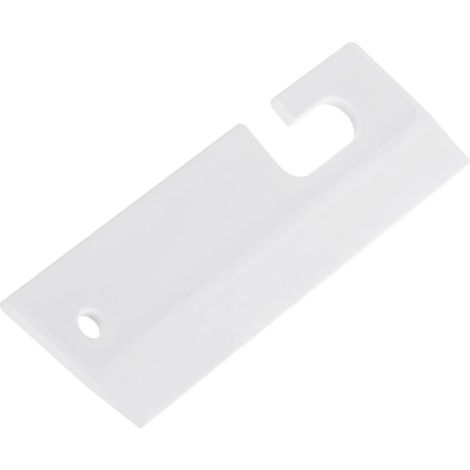 Raclette ménagère, silicone, blanc, pour vitres et carrelage (1/5)