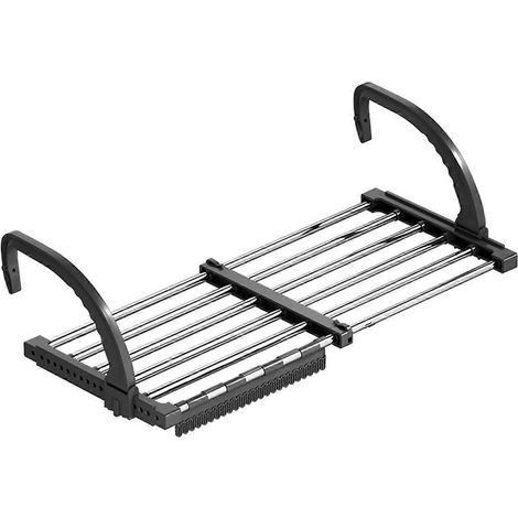 Étendoir à linge pliable pour radiateur --- (1/5)