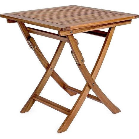 TAVOLO IN LEGNO PIEGHEVOLE CM.70X70 (1/5)