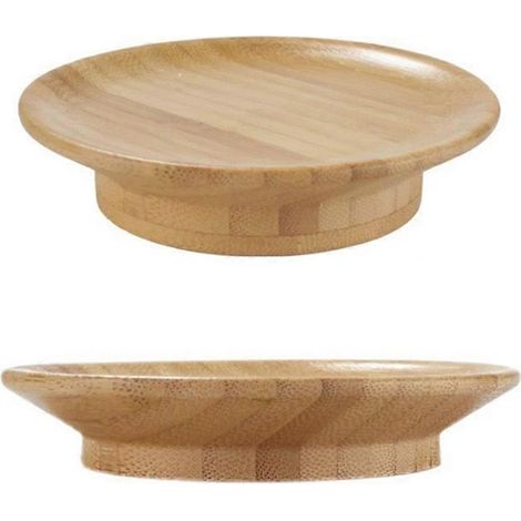 Verre à vin gourmet plateau bambou verre à vin couvercle verre à vin tray. (1/5)