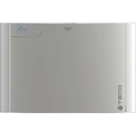 Placca di copertura in cromo lucido e03 con sportello magnetico teco kple0301m00a (1/2)