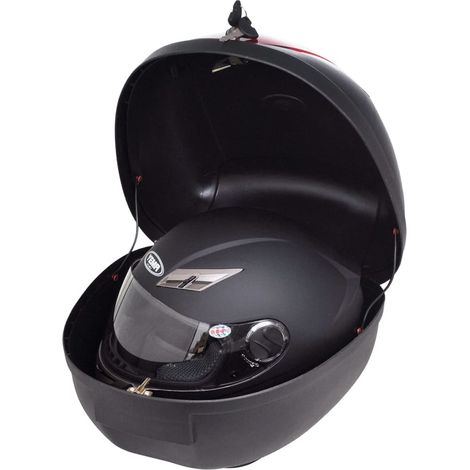 Boîte de moto 36 L pour un seul casque