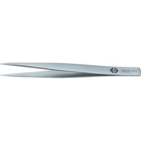 C.K T2318 Präzisionspinzette Spitz, fein 130 mm
