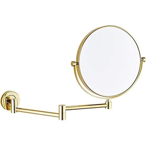 Badezimmer 8 Zoll Schminkspiegel Wandmontage Messing