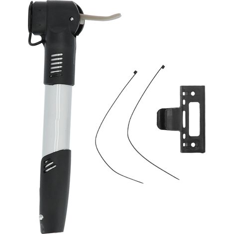 Pompe à vélo mini double sortie d'air poignée pour AV DV SV gonfleur de pneu portable