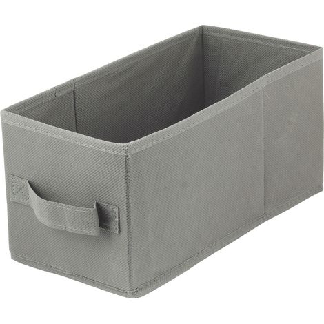 Boîte en carton Boîte textile 15x31x15 gris foncé - dark grey 15x31x15