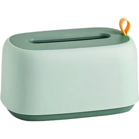 Boîte De Lingettes pour Bébé Murale Boîte De Rangement pour Serviettes Étui en Papier De Soie Humide pour Bureau À Domicile, Dortoir, Cuisine (1/5)