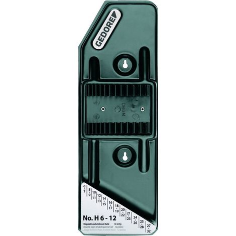 GEDORE 5070160 - Support plastique vide pour 12 clés n° 6 , H 6-12 L (1/5)
