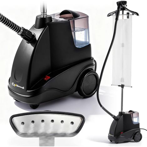 Defroisseur Vapeur Vertical 1500W, Prêt en 40s, 2.9L Réservoir d'Eau Amovible, 2 Réglages des Vapeur pour Tous les Tissus - avec Ensemble Complet d'Accessoires (1/5)