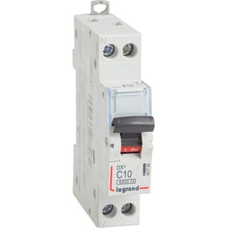 Interruttore DX3 6/10kAP N C10 1 modulo