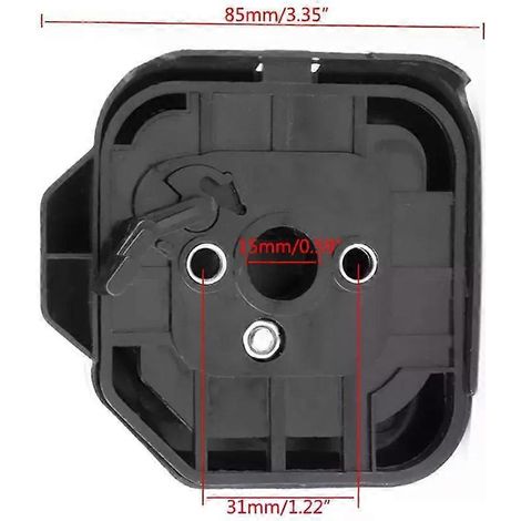 Filtre à air pour taille-haies et coupe-bordures, moteur essence 2 temps, filtre éponge, pièces détachées ou vente au détail (1/4)