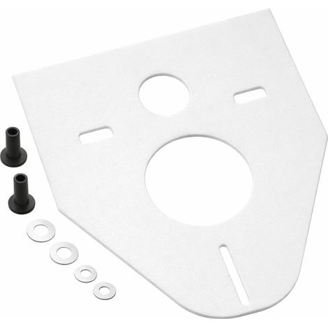 Montageset für Wand-WC / WD- Bidet mit geringem Schallschutz