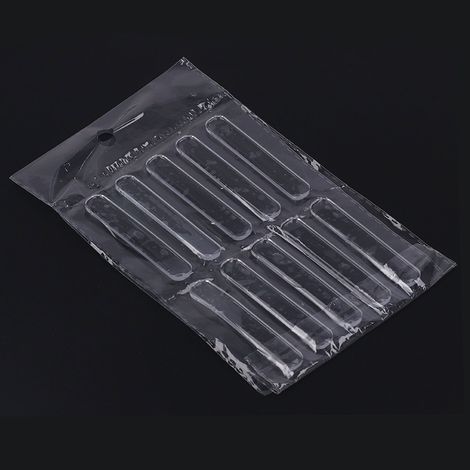 40 butoirs adhésifs imperméables et transparents en PU pour portes de placard, protection murale (1/5)
